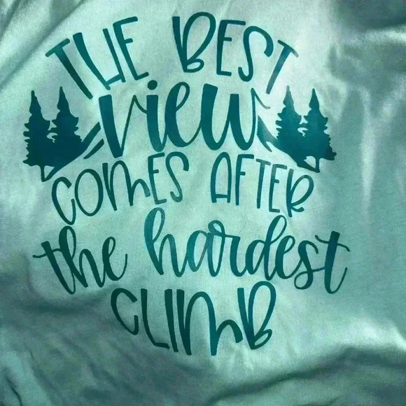 Bella and Canvas medium mint green graphic t shirt. NWT. Unisex‎ sizing - Picture 5 of 5